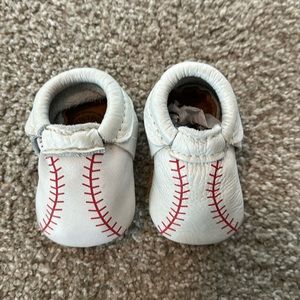 Freshly picked baseball city moccasins